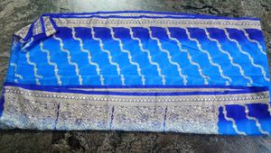Georgette Double Shade Saree