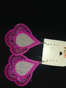 Pink Dangle Earrings