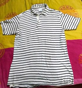 Striped ZARA Polo T-Shirt