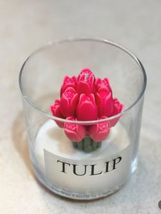 Tulip jar Candle