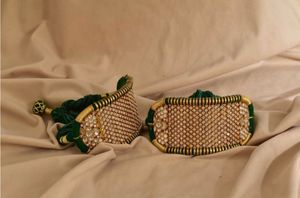 Sterling Silver Kundan Bajuband