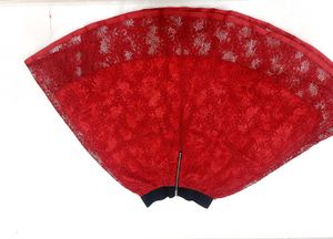 Red Lace Skirt