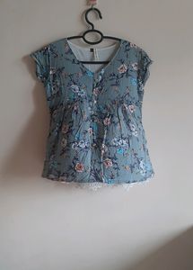 Pure Cotton Top 🌼