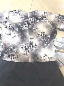 Girls&#39; Floral Ruffle Top &amp; Leggings Set