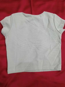 Casual Crop Top and Pants Co-ord Set