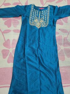 Elegant Embroidered Kurta Set