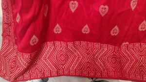 Festive red kurti