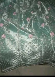 Elegant Blue Embroidered Lehenga