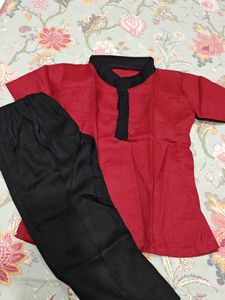 boys regular kurta with pant
