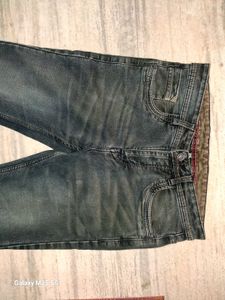 Stylish Gray Denim Jeans