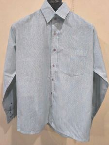 Blend Of Blue And White Stripe Shirt From Newheven