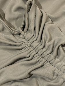 ZARA Assymetrical Ruched Fitted Top