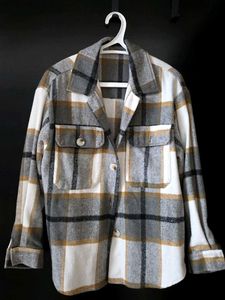 Plaid Flannel Jacket