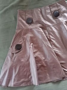 Korean Skirt With Button Details