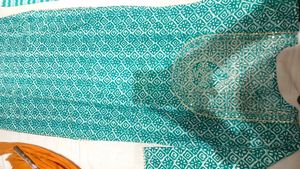 Printed Kurta Set with Dupatta(sizes 38,42) Availa