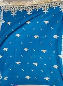 Stones And Embroidery Saree