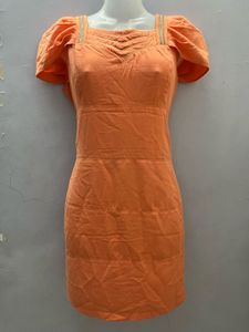 Korean Designer Orange One Piece
