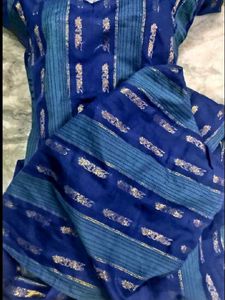 Blue colour kurtha top