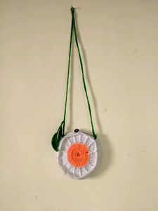 Daisy Crochet Bag