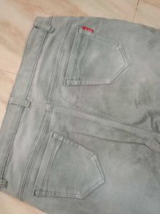 Grey Denim Jeans
