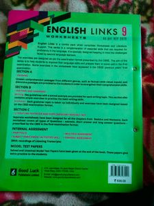 English Link Class 9 Book