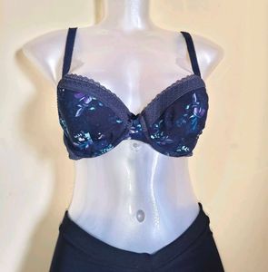 M&S Floral Print Bra (one hook broken)
