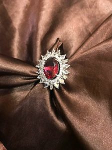 Pink AD Cocktail Ring