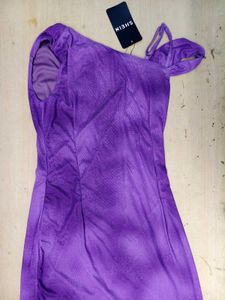 Elegant Purple Maxi Dress