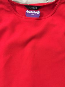 Red Faballey  Dress
