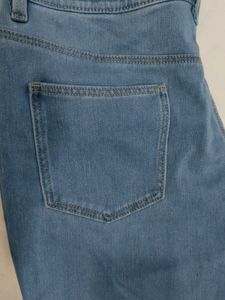 Classic &amp; Comfy Knee-Length Denim Shorts
