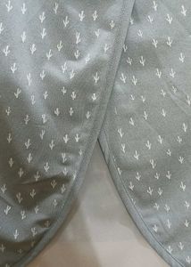 Grey Patterned Top