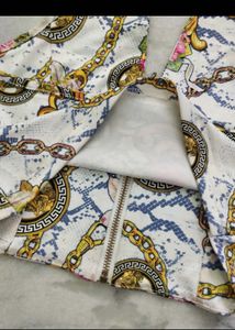 Pintersty Patterned Halterneck Top