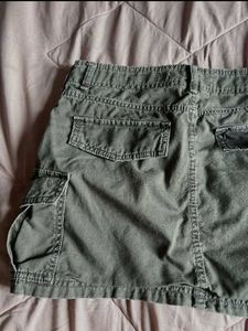 Bershka cargo miniskirt