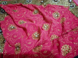 Beautiful Pink Saree
