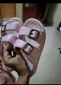 Pink Casual Flats and shoes