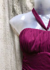 Elegant Purple Party Dress