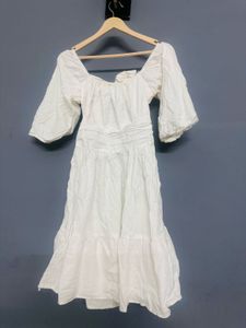 White Midi Dress