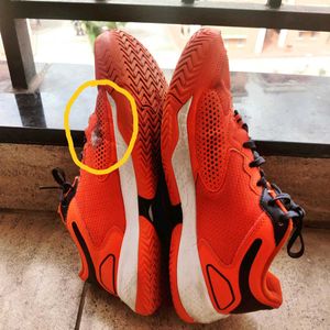 Orange Sports Shoes
