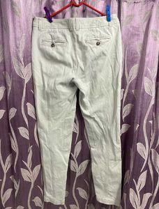 Tabolts Casual Off White Pants