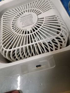 1. &#34;Portable Mini Air Cooler (White) – USB Chargin