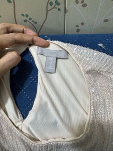 Sequin Ribbed Top
