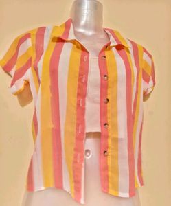 🎁Buy 2 Get 1 Free🎁Striped Top &amp; Camisole