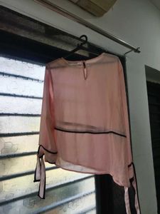 Peach Long Sleeve top