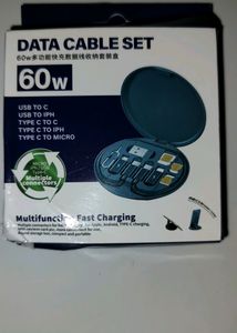 White Data Cable set