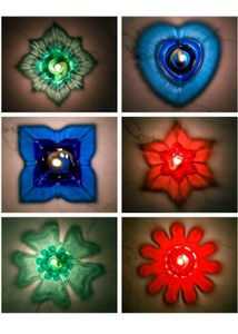 3d Reflection Colourful Diwali Diya 🪔