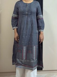 Elegant Grey Kurta