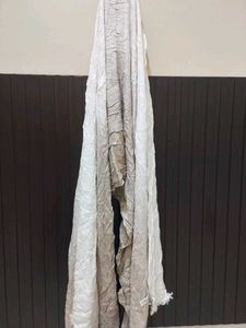 cilvan cilen Elegant White Dupatta