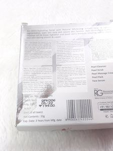 QRAA NEW PEARL WHITENING One Time Facial Kit, Skin
