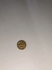 Victoria d g Britt Reg F.D Gold Coin 1911 TOKEN CO