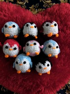 Cute Penguin bag charm